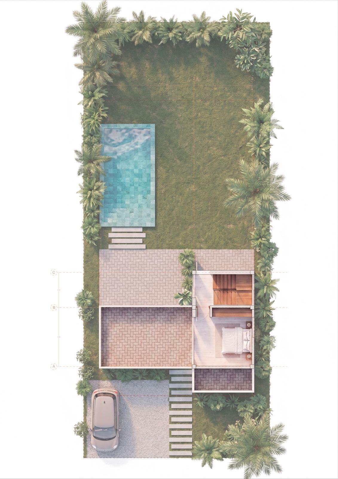 Plano piso 2 de la villa York
